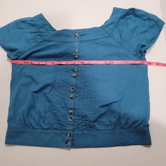 Prana Araceli Blue Top Size XS - Picture 8 of 12